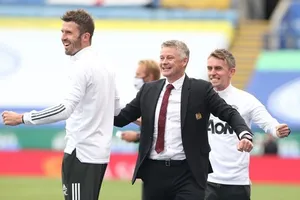 HLV Ole Gunnar Solskjaer đã khép lại một mùa giải tương đối thành công. Ảnh: Getty Images
