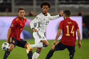 Tây Ban Nha hòa 1-1 trên sân tuyển Đức trong trận mở màn bảng 4 thuộc League A của Nations League. Ảnh: Getty Images