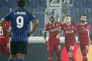 Diogo Jota, Sadio Mane và Mohamed Salah là không thể ngăn cản nếu chơi tốt nhất. Ảnh: Getty Images