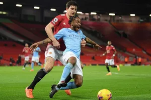 Trận derby Manchester đầu tiên của mùa giải đã kết thúc với tỷ số buồn tẻ. Ảnh: Getty Images 