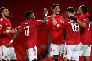 Man.United lên vị trí thứ 3 khi bước vào Giáng sinh. Ảnh: Getty Images 