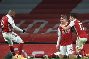 Arsenal tiếp đà hồi sinh với trận thắng thứ 4 liên tiếp. Ảnh: Getty Images