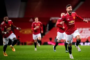 Bruno Fernandes tiếp tục truyền cảm hứng chiến thắng cho Man.United. Ảnh: Getty Images 