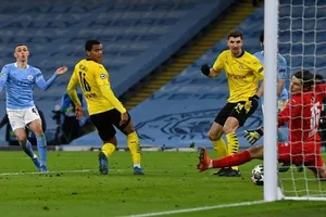 Phil Foden ghi bàn thắng muộn giúp Man.City giành chiến thắng nhọc nhằn. Ảnh: Getty Images 