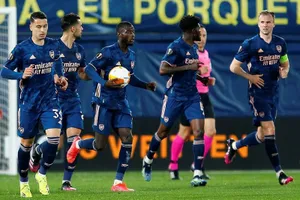 Bàn gỡ của Nicolas Pepe mang về cho Arseal nhiều cơ hộ lật ngược tình thế. Ảnh: Getty Images