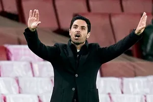 Mùa giải chính thức đầu tiên của Mikel Arteta tại Arsenal là thảm họa. Ảnh: Getty Images