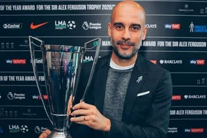 Pep Guardiola lần thứ 2 nhận được sự tín nhiệm của các đồng nghiệp. 