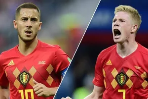 Eden Hazard và Kevin De Bruyne chính là chìa khóa chiến thắng của tuyển Bỉ.