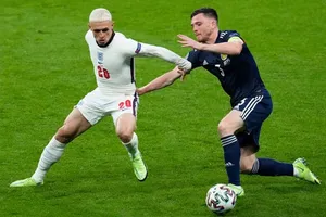 Lần đầu tiên Anh và Scotland hòa 0-0 tại Wembley. Ảnh: Getty Images