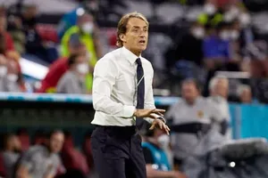 HLV Roberto Mancini và Azzurri tiếp tục gây ấn tượng mạnh mẽ. Ảnh: Getty Images