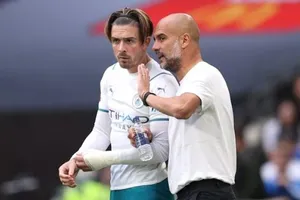 Jack Grealish tin rằng HLV Pep Guardiola có thể giúp anh phát triển tốt nhất. Ảnh: Getty Images