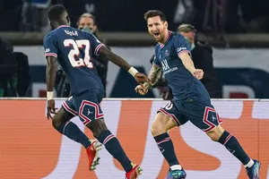 Lionel Messi đã có thể tận hưởng lại cảm giác ăn mừng bàn thắng quen thuộc.