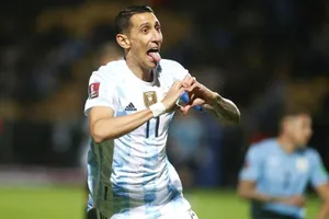 Angel di Maria đã sắm vai người hùng với pha lập công duy nhất.