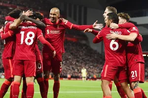 Liverpool đã trình diễn thứ bóng đá đầy khát khao và nguy hiểm. Ảnh: Getty Images