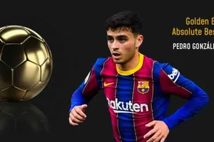 Pedri trở thành cầu thủ Barca đầu tiên kể từ Lionel Messi năm 2005.