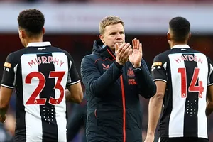 HLV Eddie Howe vẫn chưa thể thắng sau 3 trận dẫn dắt Newcastle. Ảnh: Getty Images
