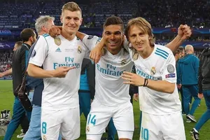 Toni Kroos, Casemiro và Luka Modric chắc chắn là bộ ba tiền vệ hay nhất thế giới.