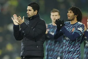 HLV Mikel Arteta và Arsenal không thể duy trì đà thăng hoa. Ảnh: Getty Images