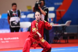 Đội tuyển wushu Việt Nam quyết tâm giành trên 5 HCV trong kỳ SEA Games 31 trên sân nhà năm nay. 