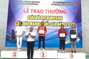 VĐV tuyển quốc gia thi đấu giải các đội mạnh toàn quốc tế tăng cường cọ xát. Ảnh: QUỐC KHÁNH