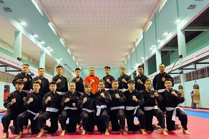 Đội tuyển pencak silat Việt Nam đặt quyết tâm cao ở các giải đấu năm 2022, trong đó có SEA Games 31. Ảnh: V.HÙNG