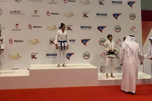 VĐV của Việt Nam đã đoạt HCV tại giải vô địch châu Á. Ảnh: LĐ Jujitsu Việt Nam