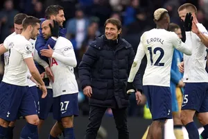 HLV Antonio Conte rất hài lòng và tin tưởng đội bóng đang đúng hướng.