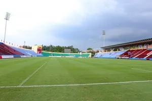 Sân vận động Việt Trì là điểm tổ chức một bảng đấu SEA Games 31 môn bóng đá nam. Ảnh: VŨ TIẾN