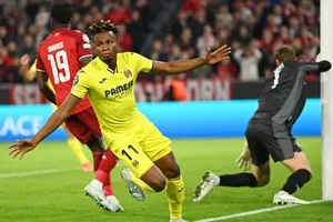 Samuel Chukwueze tạo nên khoảnh khắc lịch sử cho Villarreal.