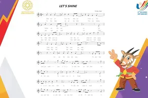 MV của bài ca chính thức SEA Games 31 đã được Ban tổ chức SEA Games 31 ra mắt. Ảnh: HUY TUẤN