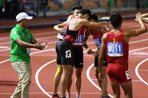 Trọng tài điền kinh sẽ được tập huấn kĩ lưỡng trước khi SEA Games 31 diễn ra. Ảnh: XUÂN HOÀNG