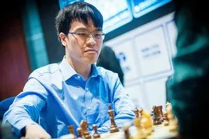 Lê Quang Liêm về nước vào tháng 5. Ảnh: chessvn