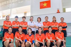 Cầu mây Việt Nam quyết tâm có HCV trên sân nhà. Ảnh: HOÀNG XUÂN