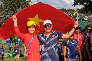 Trương Thị Phương sẽ chuyển thi đấu nội dung ghép ở SEA Games 31. Ảnh: NHẬT ANH