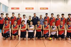 Cầu thủ bóng chuyền Việt Nam đang được yêu cầu tập trung không bị xao nhãng tinh thần. Ảnh: HƯNG THÁI