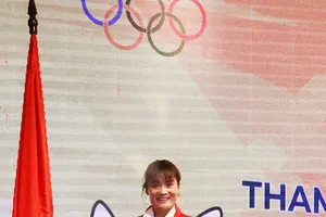 Quách Thị Lan dự kiến sẽ châm ngọn đuốc SEA Games 31 vào tối khai mạc 12-5. Ảnh: X.HOÀNG