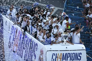 Những người hùng vừa trở về với chức vô địch châu Âu thứ 14 trong lịch sử.