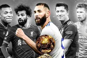 Rõ ràng Karim Benzema đã che mờ tất cả mọi đối thủ ở Quả bóng Vàng 2022.