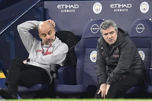 HLV Pep Guardiola chia tay vị trợ lý thân cận Juanma Lillo. Ảnh: Getty Images