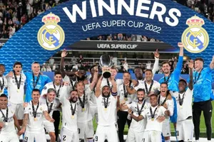 Real Madrid giành danh hiệu Siêu cúp châu Âu lần thứ 5 trong lịch sử.