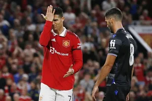 Cristiano Ronaldo đá chính và Man.United lại thua sốc. Ảnh: Getty Images