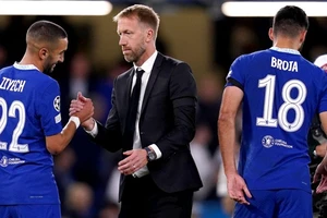 HLV Graham Potter đang dần tạo được dấu ấn ở Chelsea. Ảnh: Getty Images