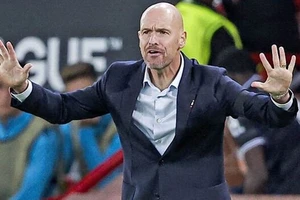 HLV Erik ten Hag thừa nhận ông “thực sự mất kiên nhẫn”. Ảnh: Getty Images 