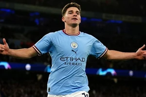 Julian Alvarez đã cho thấy có thể thay thế khi Erling Haaland vắng mặt.