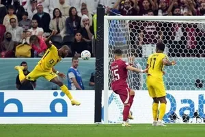 Enner Valencia đã tỏa sáng với cú đúp bàn thắng trong trận khai mạc Word Cup 2022.