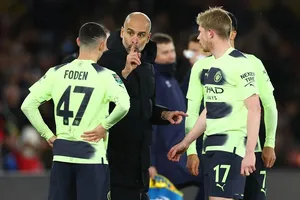 HLV Pep Guardiola rất không hài lòng về màn trình diễn của Man.City.