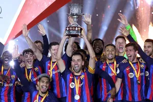Barcelona vô địch Siêu cúp Tây Ban Nha sau chiến thắng 3-1 trước kình địch Real Madrid trong trận chung kết tại Saudi Arabia.