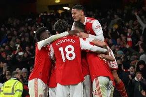 Chiến thắng của Arsenal trước một Man.United đang bay cao là điểm nhấn của cả mùa giải. 