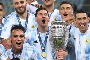 Tuyển Argentina đang là đương kim vô địch Copa America.