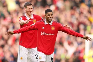 Marcus Rashford tiếp tục phong độ ghi bàn siêu hạng của mình với một cú đúp.
